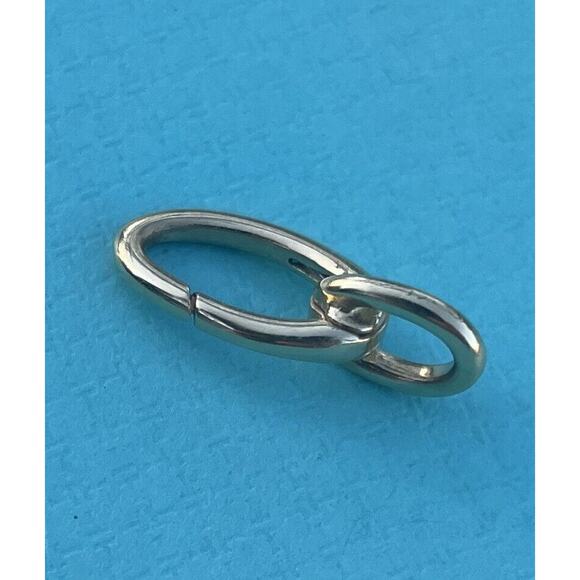 Tiffany & Co. Single 18K Yellow Gold Clasping Link Extension 4 Pendant Bracelet - Picture 1 of 9